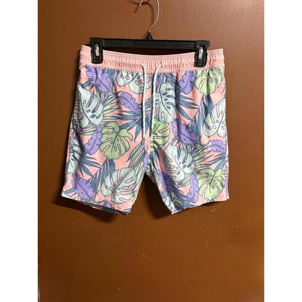 Men’s Tropical Floral Swim Trunks- Orginal Use-